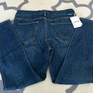 Mother Jeans size 29 The Looker Crop Wash One Fell Sweep NWT High Rise